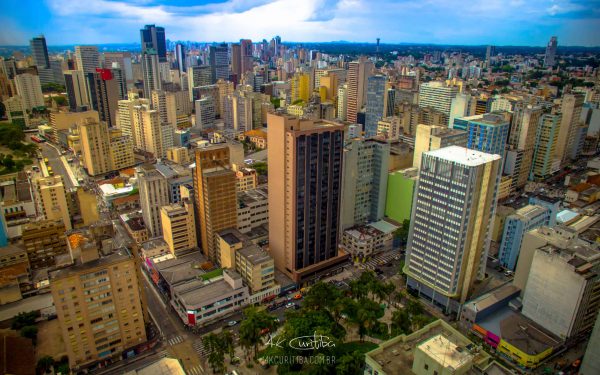 Fotografia Aérea de Curitiba